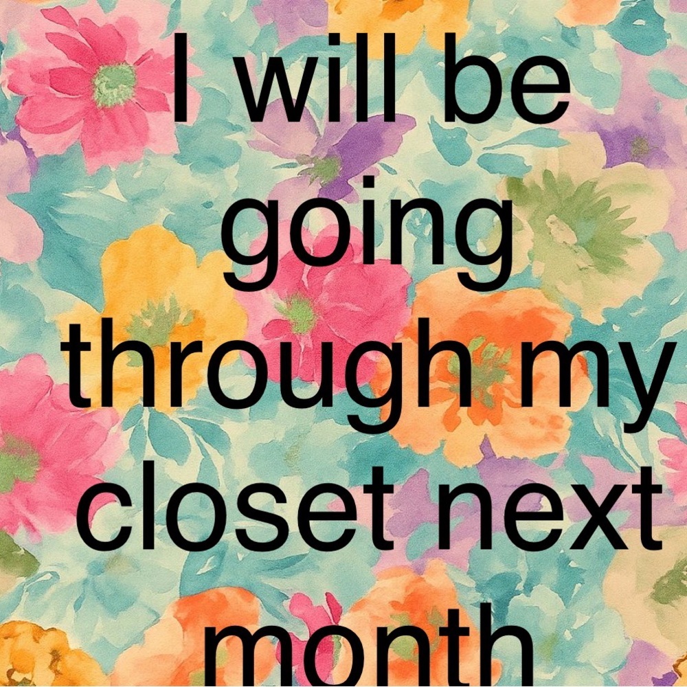 Donating Some Tomorrow Morning! Going through my closet and donating some items